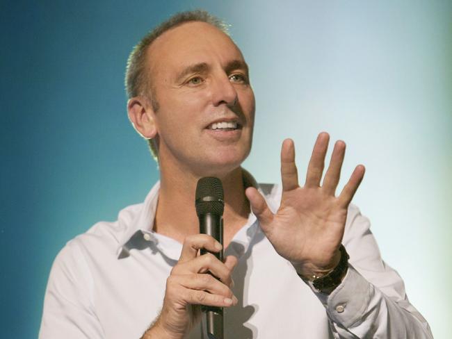 Pastor Brian Houston from Hillsong Church.