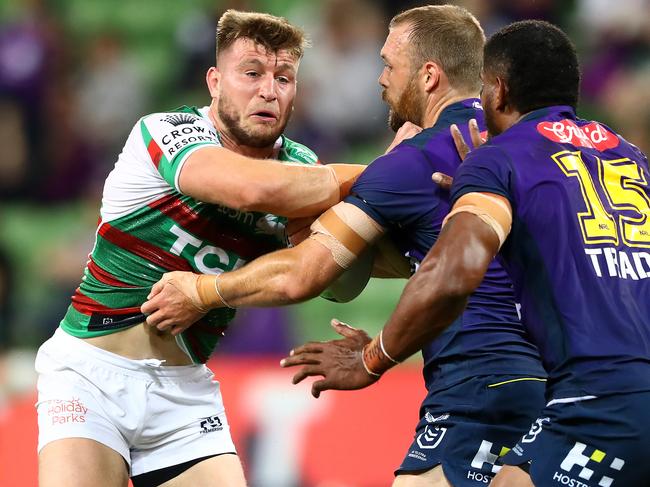 Jai Arrow has been sensational for South Sydney coming off the bench. Picture: Robert Cianflone/Getty Images.