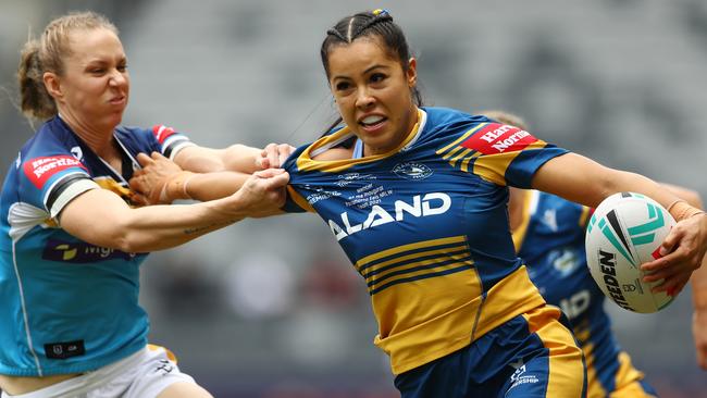 Tiana Penitani is part on an initiative called Period Pep Talk. Picture: Mark Metcalfe/Getty Images