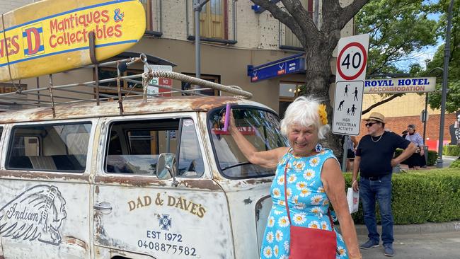 Elizabeth Bechtold at the Parkes Elvis Festival, January 12. Photo: Tijana Birdjan