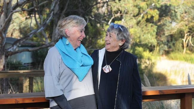 Maggie Beer and Marg Lehmann: Picture: Michael Marschall