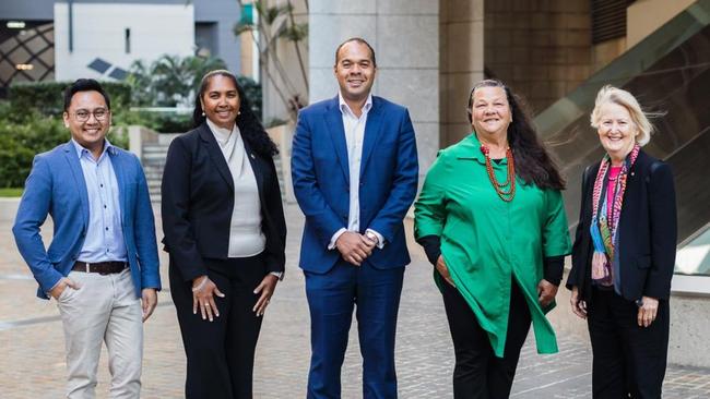 Joining Waanyi and Kalkadoon barrister Joshua Creamer on the inquiry is former Queensland Supreme Court judge Roslyn Atkinson AO, Guwamu woman and publisher and first Queensland Corrective Services Aboriginal Commissioner Cheryl Buchanan, Wiradjuri and Filipino man and first Federal Court Judicial Registrar Indigenous appointment Ivan Ingram and Torres Strait Islander woman and chief executive of the Torres Strait Regional Authority Vonda Malone. Picture supplied