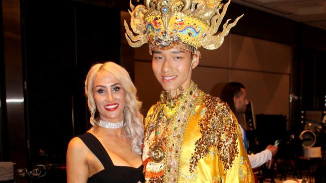 Alison Atia, Ryan Chong-Geng XI, 2018 Manhunt International World Final Gala, Andrew Meadowcroft socials for Gold Coast Eye on 8/12/18