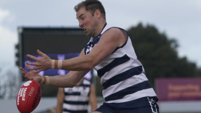 Peracedale and former AFL player Brett Eddy. Picture: Valeriu Campan