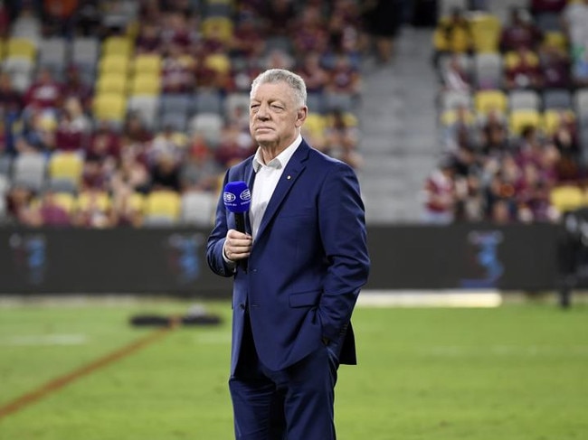 Phil Gould has been bumped down the pecking order by Channel 9.