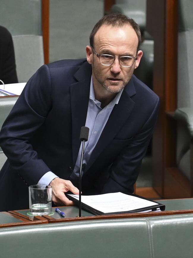 Greens federal leader Adam Bandt, the member for Melbourne. Picture: Martin Ollman