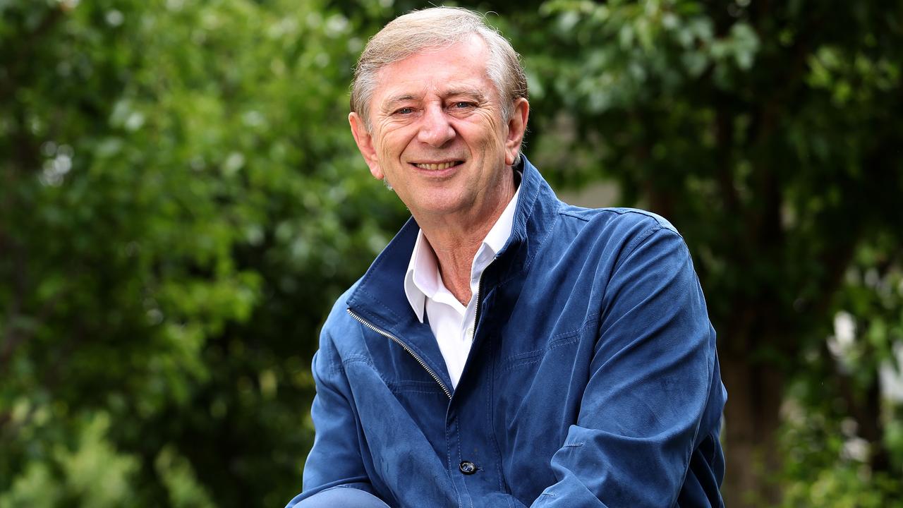 Legendary AFL broadcaster Dennis Cometti is retiring for good (Picture: Colin Murty The Australian)