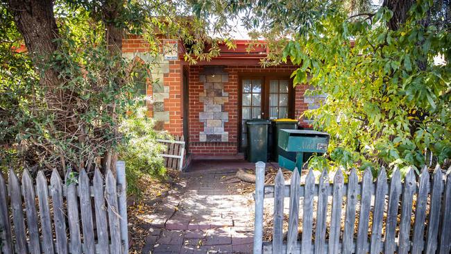 An abandoned Norwood unit has been vacant for more than 10 years. Picture: Tom Huntley