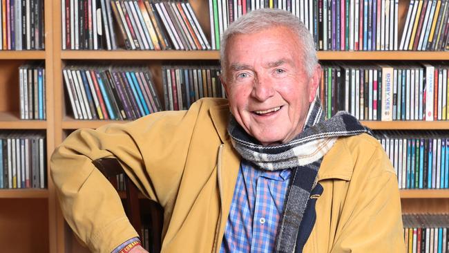 ALL INFORMATION CONTAINED HERE IS STRICTLY EMBARGOED UNTIL 0001 AEST ON MONDAY, JUNE 11 Philip Stuart Brady poses for a photograph in Melbourne, Sunday, June 10, 2018. Brady has been awarded the Medal of the Order of Australia (OAM) in the Queen's Birthday 2018 Honours List for  service to the broadcast media industry. (AAP Image/David Crosling) NO ARCHIVING