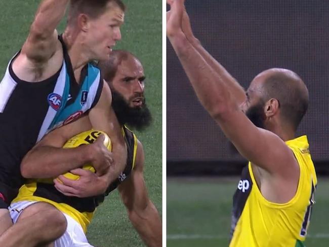 Bachar Houli's classy move against Port Adelaide.