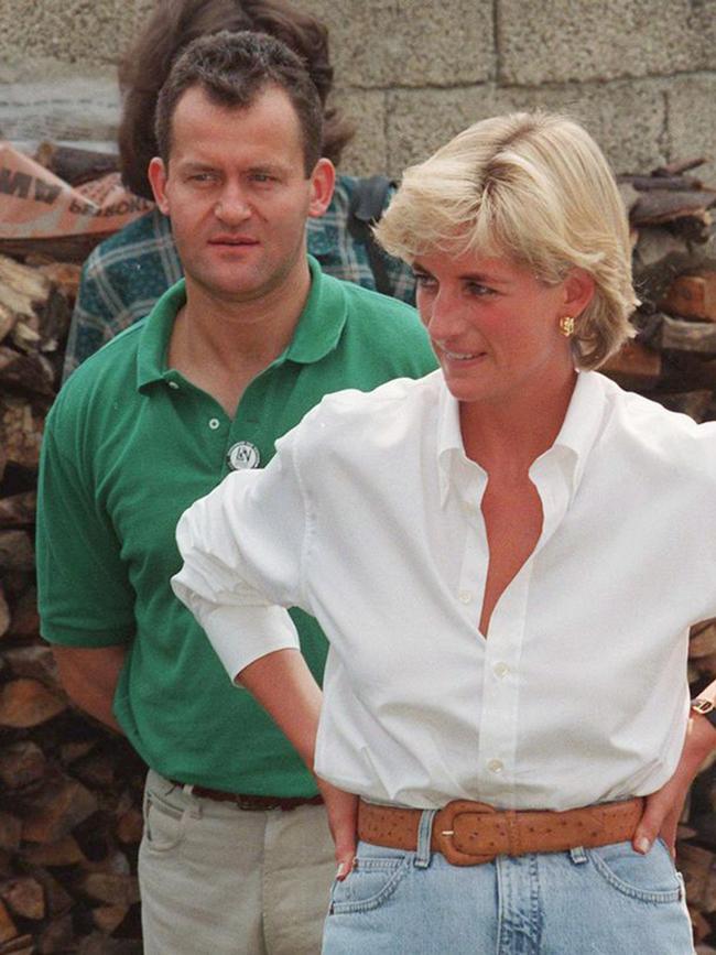 Paul Burrell worked for Princess Diana for a decade. Picture: ALAMY