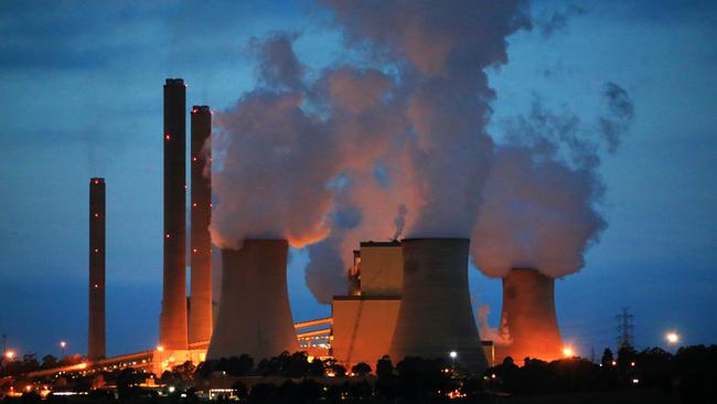 The Loy Yang A power station in the Latrobe Valley. Picture: Aaron Francis/The Australian