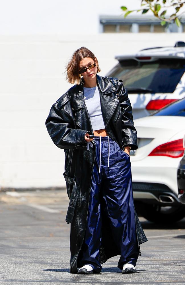 Hailey Bieber has been a muse for the trend. Picture: Rachpoot/Bauer-Griffin/GC Images