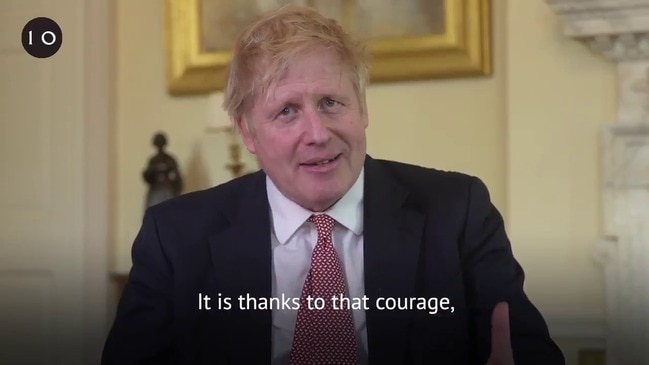 'The NHS Has Saved My Life': UK PM Posts First Video Since Hospitalisation