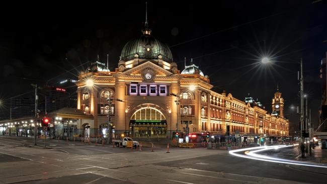 One tourist has mistaken Flinders Street Station for a mosque. Picture: HiVis Pictures