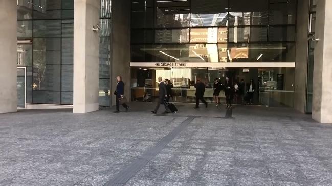 The family of Lionel and Nelson Patea leave court after they pleaded guilty to killing Greg Dufty