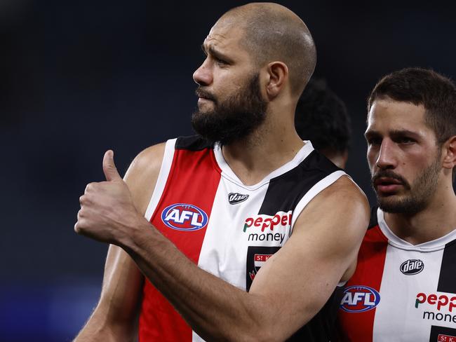 Will Paddy Ryder get another year at St Kilda? Picture: Getty Images