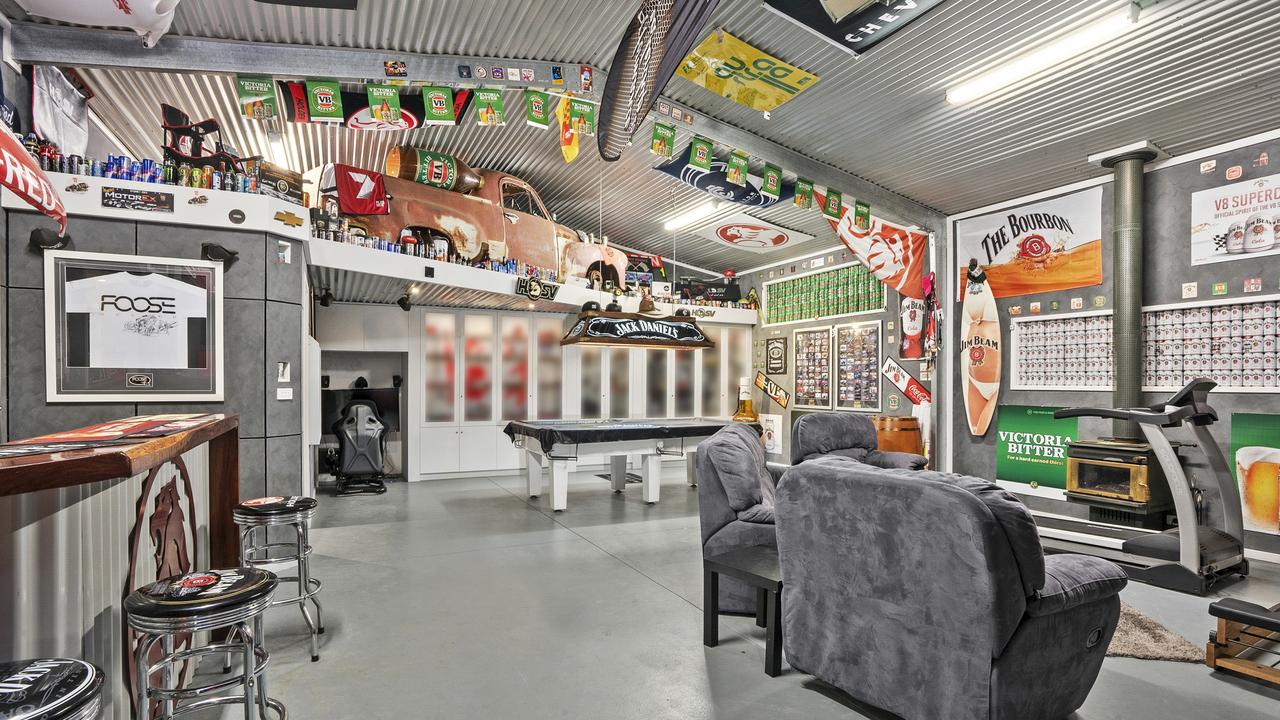Is this the ultimate mancave at Cedarwood Court, St Albans Park?