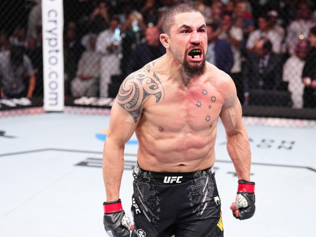 Does Robert Whittaker deserve another crack at the title. Picture: Getty Images