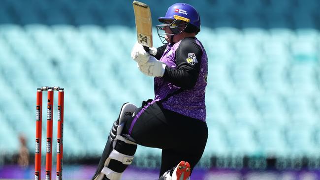 Lizelle Lee during her whirlwind hundred for the Hurricanes at the SCG on Sunday Picture: Getty Images