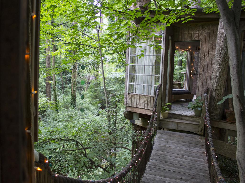 A popular Airbnb treehouse in Atlanta, Georgia. Picture: Airbnb