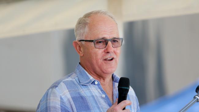 Former prime minister Malcolm Turnbull. Picture: Richard Dobson