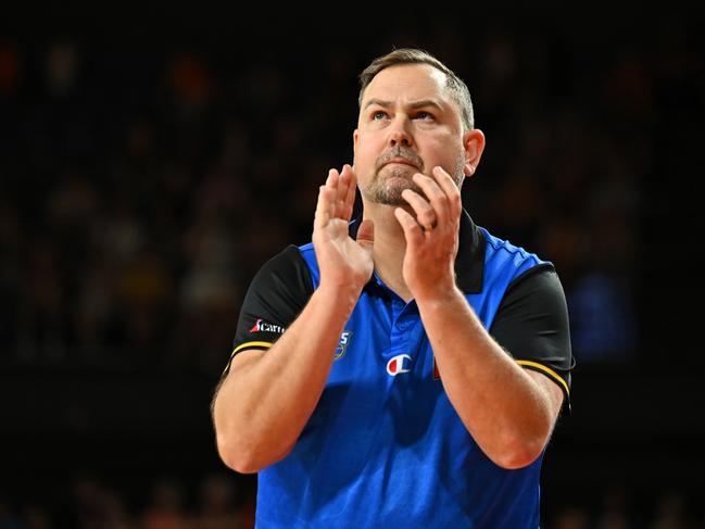 Justin Schueller has had a tumultuous tenure as coach of the Bullets. Picture: Getty