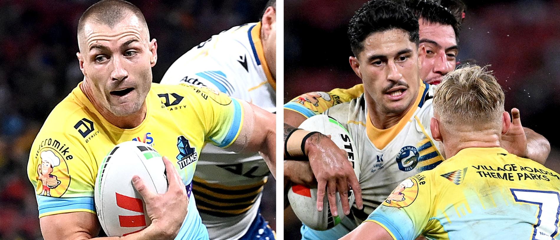 Parramatta Eels v Gold Coast Titans, NRL 2023 Round 20