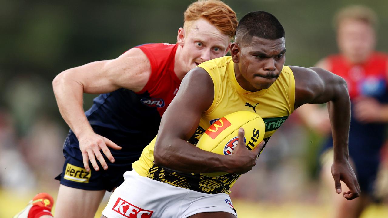 Maurice Rioli has a big 2024 ahead. Picture: Michael Klein