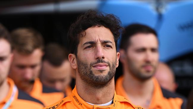 Daniel Ricciardo of Australia and McLaren