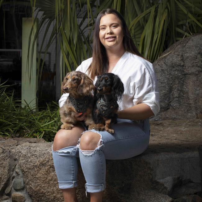 Loren Cunliffe with Pablo and his brother Saint