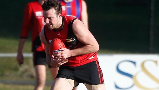 Luke Williams in action for Knox. Picture: Garry Sparke