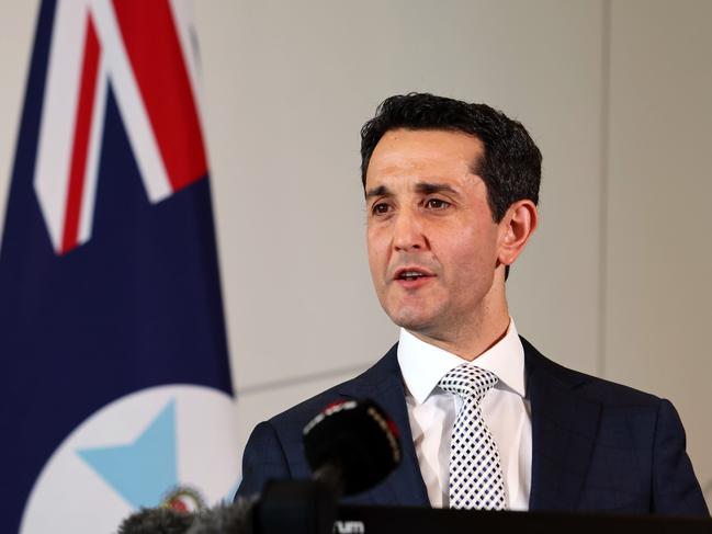 Brisbane, 21 January 2025. Queensland Premier David Crisafulli during a press conference in Brisbane. Picture: Supplied