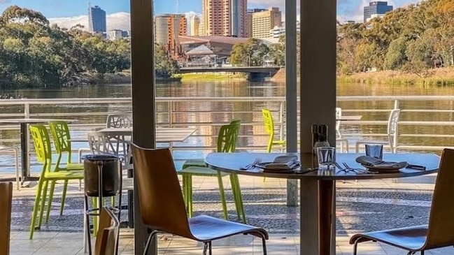 Boasting some of the best water views in Adelaide, the ground-floor River Cafe, and its upstairs restaurant sibling, the Red Ochre, have been serving customers since 2008.
