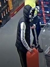 Police said the men purchased petrol from an Epping hardware store. Picture: VicPol