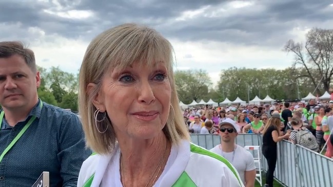 Olivia Newton-John 'thrilled' with federal government's decision to spend $3 million on medicinal cannabis trials