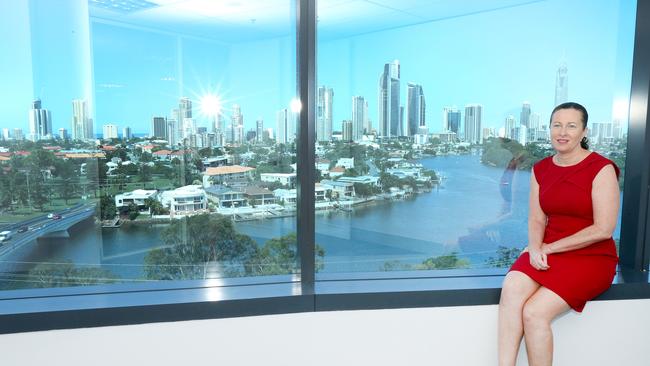 Tania Moore, who is chair of the Property Council’s Gold Coast committee, expects the vacancy rate to drop in the second half. Picture: Mike Batterham