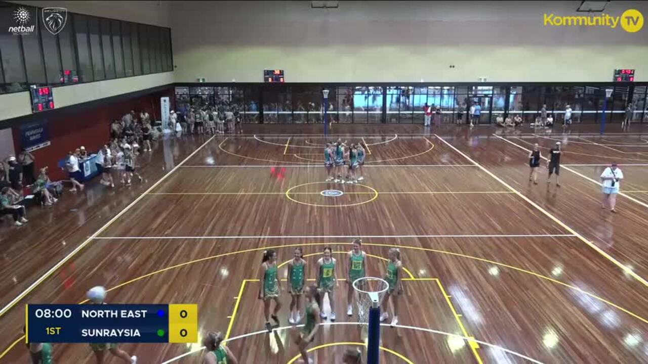 Replay: North East v Sunraysia (15&U) - 2025 Netball Victoria State Titles Day 1