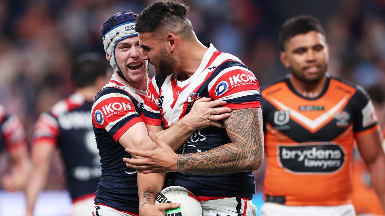 Terrell May was close to joining the Storm before he decided to stay with the Roosters. Picture: Matt King/Getty Images