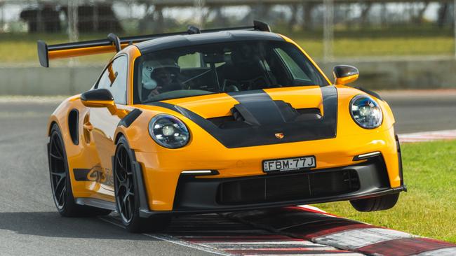 Porsche’s wildest machine shines on track.