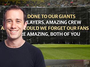 Your club’s season on a banner