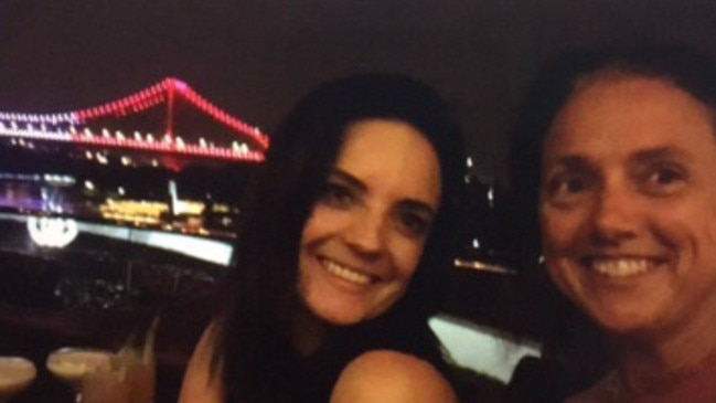 Emma Husar with Tracey Stone in Brisbane earlier this year. (Pic: Supplied)