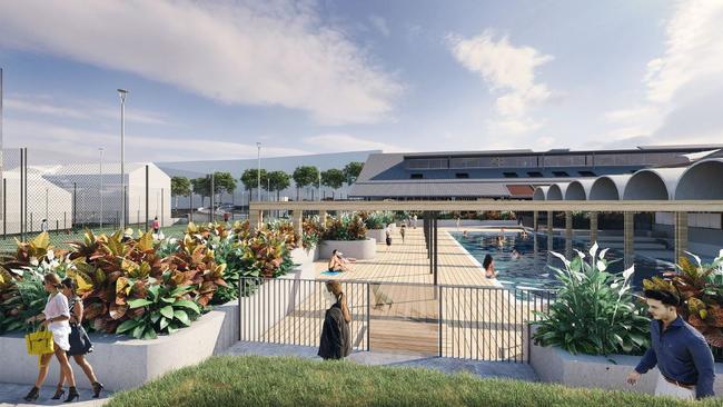 Artist impressions of Hakoah Club White City. Image: Woollahra Council papers.