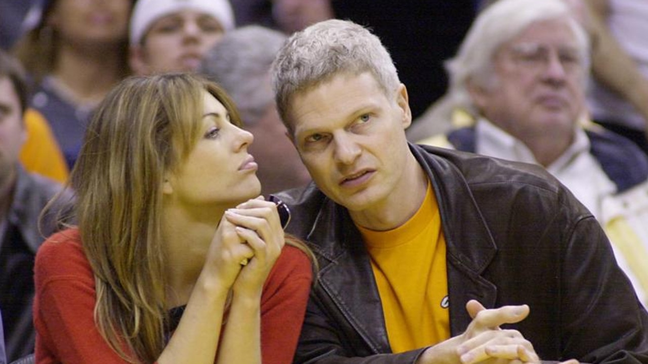 Elizabeth Hurley and Steve Bing during their brief relationship.