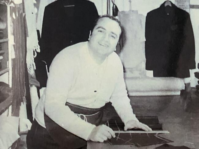 Stefano Leface has cut suits at his Manly business for 47 years. Picture; Supplied