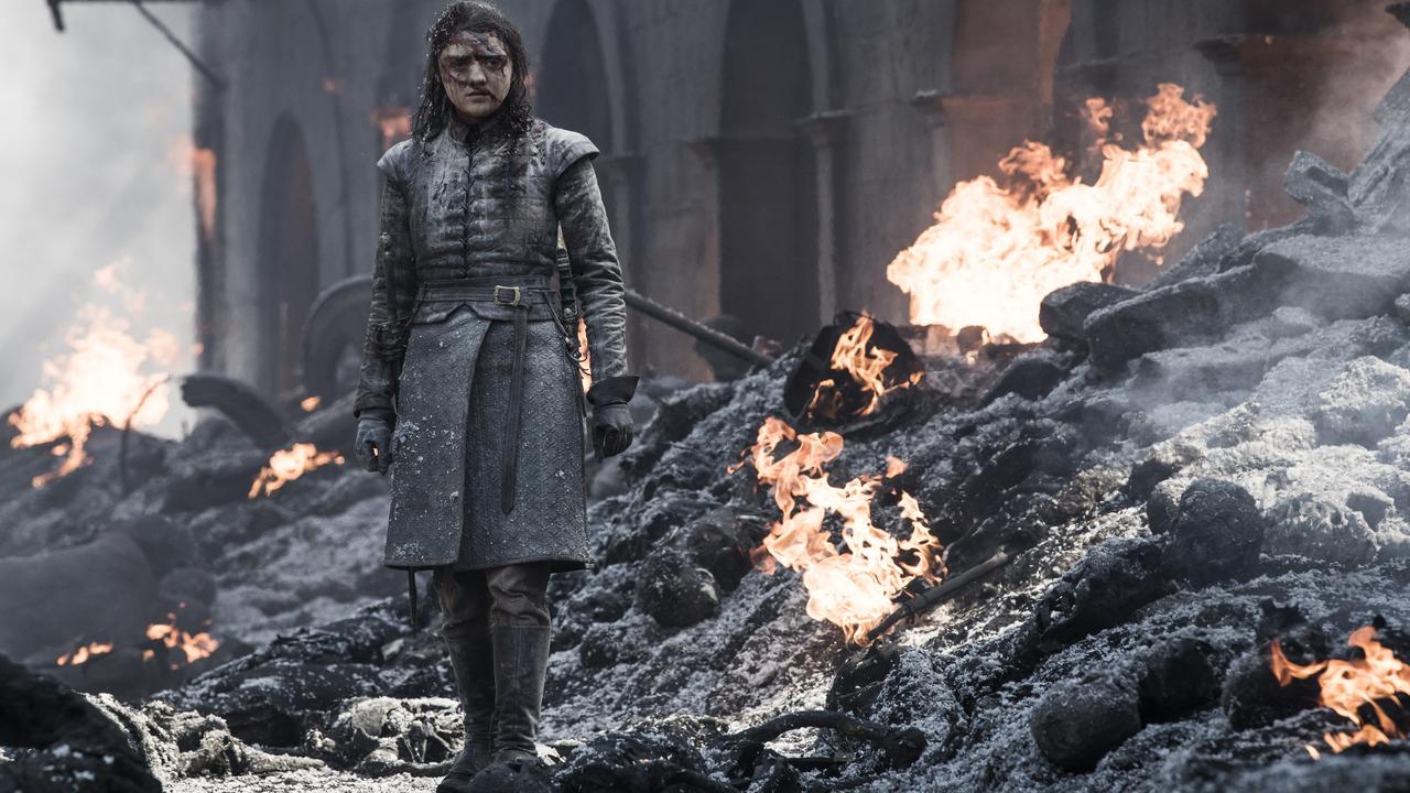 Maisie Williams in the final season of GoT. Picture: Foxtel