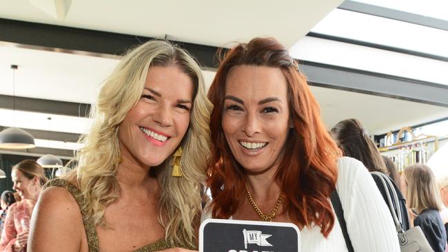 Karen Mason and Michelle Wilson at GC Girls in Business She E-O at The Aviary, Southport Sharks. Pic: Regina King