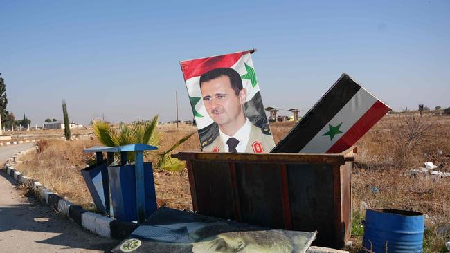 All references to the Assad family’s more than five decades of rule -- from images and slogans to the national anthem -- will be cut from textbooks. Picture: AFP