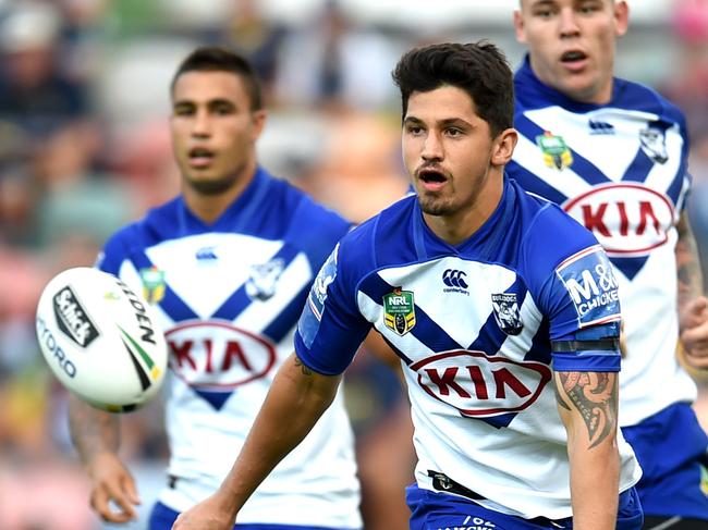 Jeremy MARSHALL-KING . NRL. North Queensland Cowboys Vs Canterbury-Bankstown Bulldogs at 1300smiles Stadium. Picture: Alix Sweeney