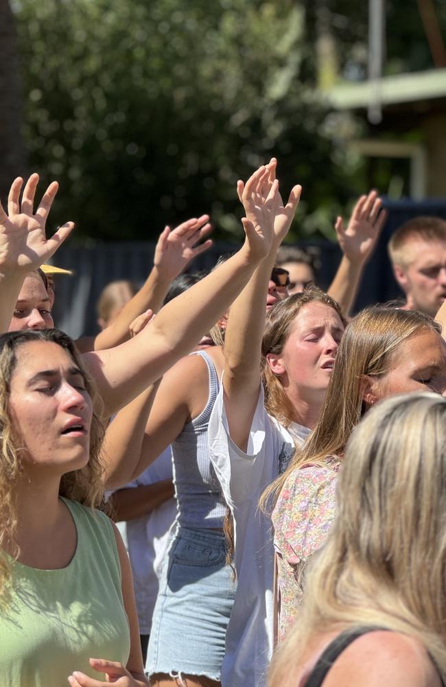 Friends of singer, songwriter and missionary Alex Yurkiv, 19, gathered on the Sunshine Coast on Saturday to remember his life.